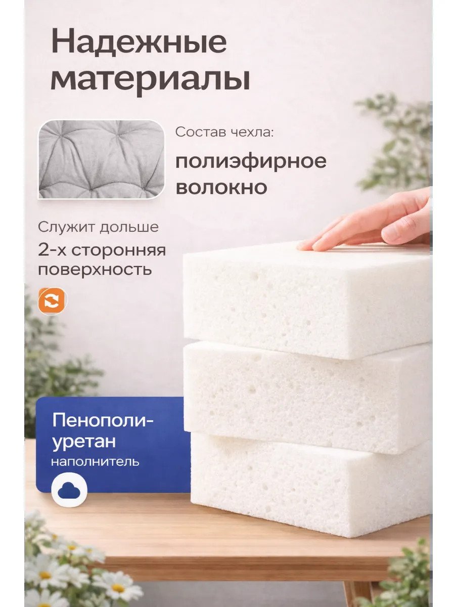 Подушка на садовый стул Куддарна 116х45 см