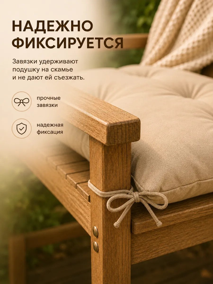 Подушка для садовой мебели Куддарна 120х40